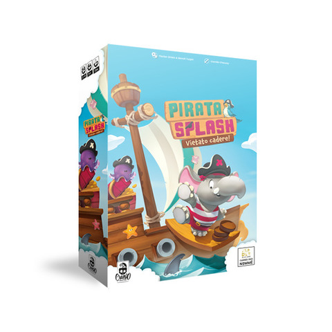 Gioco da tavolo Cranio Creations Pirata Splash età 5+ da 2 a 4 giocatori CC426